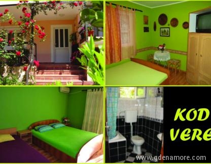 Szob&aacute;k Kumborban, sz&aacute;ll&aacute;s, Magán szállás a községben Kumbor, Montenegr&oacute; - KOD VERE